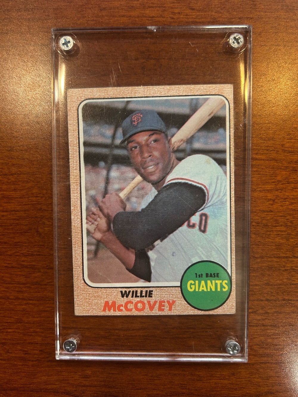 1968 Willie McCovey Topps #290 Card